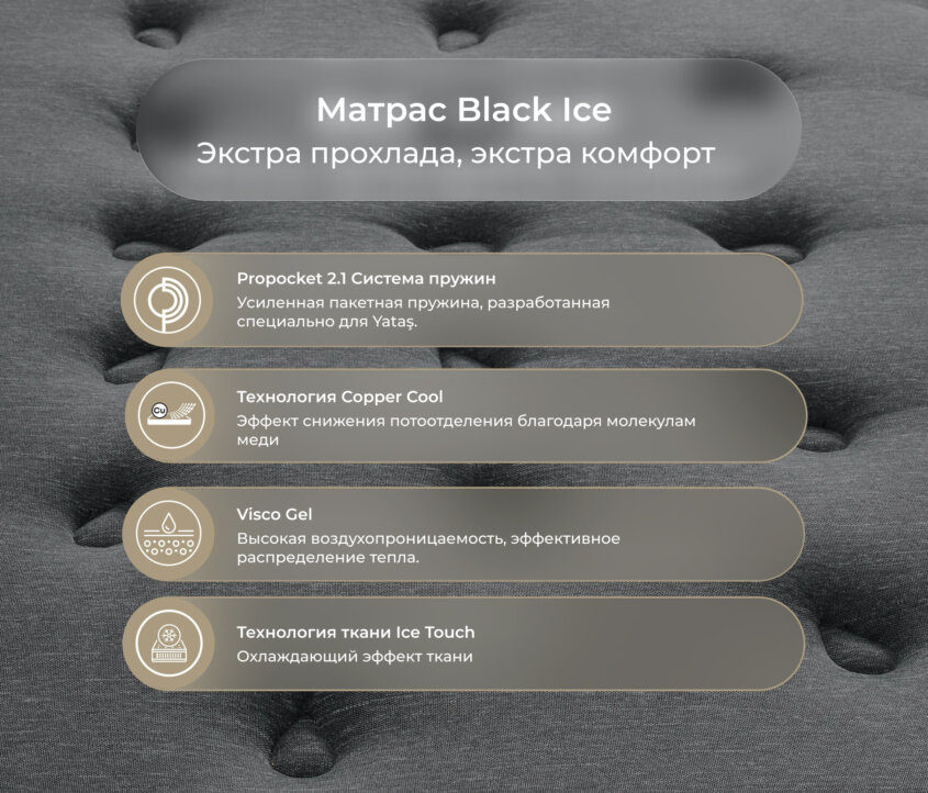 Black Ice Матрас
