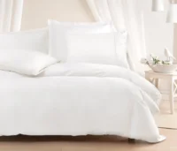 Flora Белый комплект постельного белья