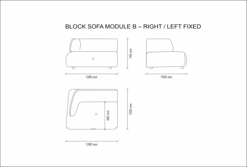 Block Модуль "B" правый